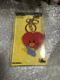 【新品未開封】BT21 TATA アクリルキーホルダー　キーリング
