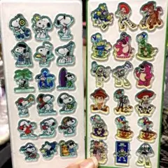 アクリルシール　SNOOPY andトイストーリーセット