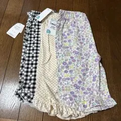 新品　西松屋　女の子　ハーフパンツ　まとめ売り　100