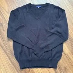 arCONOMi plus 濃紺Vネックセーター Mサイズ