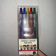 SARASA 0.5 TOMORROW X TOGETHER 5色セットのサムネイル
