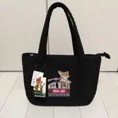 【新品】Disneyズートピア　ニック・ワイルド　トートバッグ　ランチバック　黒