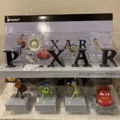 ピクサー　キャラクターズ＆ピクサーロゴ　フィギュアセット　Happyくじ　A賞