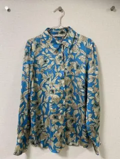 ZARA BASIC 花柄長袖ブラウスのサムネイル