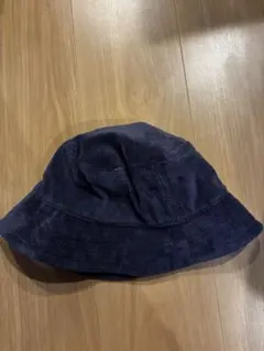 UNIQLO　UVカットパイルバケットハット　ネイビー