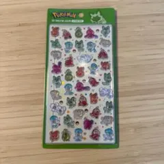 韓国公式商品 　ポケモン　 3Dクリスタルステッカー