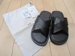 VASCO レザーマリンサンダル ブラック 未使用品 - メルカリ