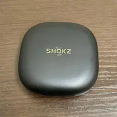 Shokz ワイヤレスイヤホン ブラック 右耳用のみ、充電ケース付き