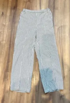 LEPSIM レプシィム　ワイドパンツ　ストレートパンツ　ストライプパンツ　M