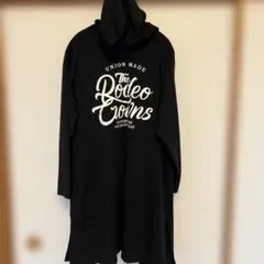 RODEO CROWNS フード付きロングカーディガン