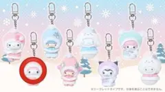 サンリオ シークレットキーホルダー ちびっとも 雪の精 マイメロディ