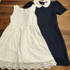 H&M ワンピース2枚セット 122/128