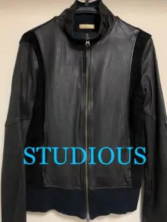 STUDIOUS ステュディオス レザージャケット ライダース 革ジャン