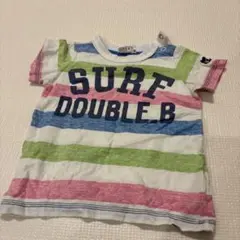 キッズシャツ 半袖 ミキハウス ダブルビー