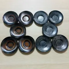煎茶道具　茶托　純銅製　10枚セット　おまとめ