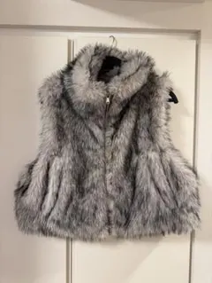 【美品】spray フェイクファーベスト