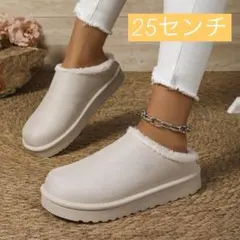 サンダル スリッパ ファー ムートンサンダル モックシューズ　男女兼用