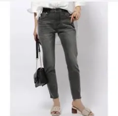 最終価格BARNYARDSTORM ライトスリムボーイパンツ グレー