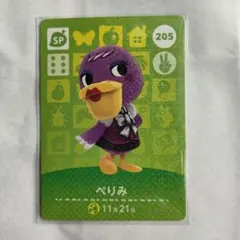 【ぺりみ】第３弾　あつまれどうぶつの森　amiiboカード