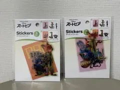 ズートピア ダイカットステッカー ジュディ ニック シール ディズニー