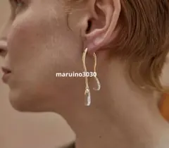 一点限り★ゴールド　シルバー　s925 ドロップ　ピアス　海外　アクセサリ　結婚