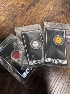 大幅値下げ❗️Bounty Hunter スマイルマーク ピンバッジ 3個セット