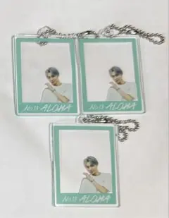 超特急　EVEランダムアクリルキーホルダー アロハ3個セット