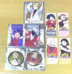ヒロアカ ヒロヴィラフェス メタル缶バッジ カード ステッカー 購入特典 9点