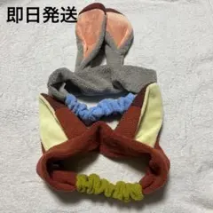 ヘアバンド ディズニー ニック ジュディ ズートピア ペア セット