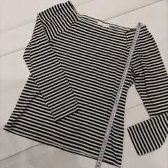 earth　ボートネック　ボーダーTシャツ