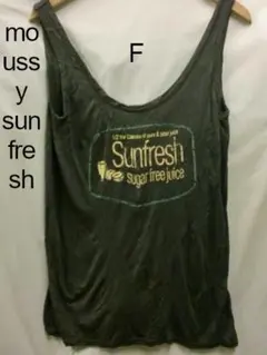 プロフ必読moussy sunfreshタンクトップFサイズのサムネイル