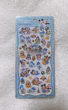 プチドロップステッカー　ミッキーフレンズ　ベビー　ディズニー