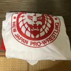 新日本プロレス ライオンマーク Tシャツ ホワイト