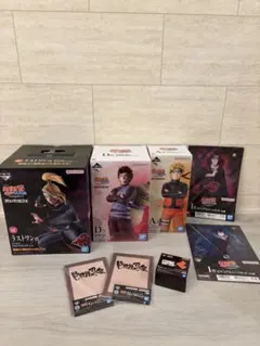 一番くじ NARUTO疾風伝フィギュアセットおまけ付きA賞C賞D賞E賞