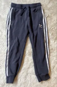 adidas ネイビー ジャージ サイドストライプ