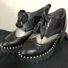 【新品未使用品】axes femme POETIQUE パールチップシューズ