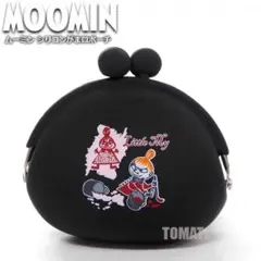 【手のひらサイズが可愛い】ムーミン シリコン がま口 コインケース リトルミイ