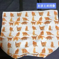 ●巨大●猫柄バケツ型エコバッグ
