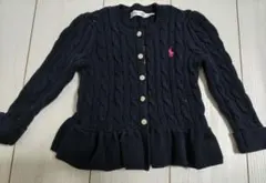 Ralph Lauren ネイビー カーディガン