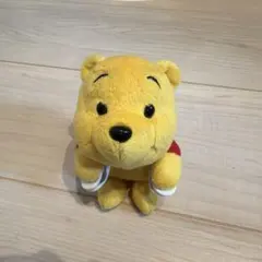 #10 プーさん 肩のせぬいぐるみ ストラップ クリップ付き ディズニー