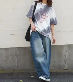 CUBE SUGAR デニムパンツ ワイドパンツのサムネイル
