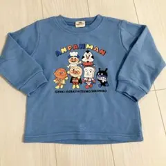 アンパンマン バイキンマン 長袖トレーナー
