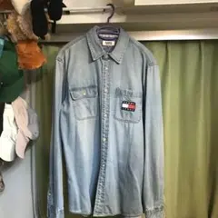 TOMMY JEANS デニムシャツ M