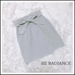 BE RADIANCEリボン付きミニスカート　フリーサイズのサムネイル