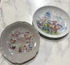 ダッフィー　カラフルハピネス シークレットスノー　　 スーベニアプレート