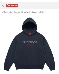 新品未使用タグ付 Supreme Classic Logo Hooded