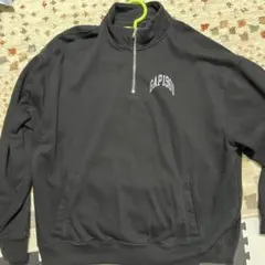 GAP 1969 ブラック ハーフジップ スウェット XL