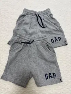 GAP グレー ショートパンツ 2枚セット
