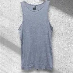 UTILITY リブタンクトップ M グレー
