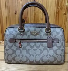 値下げ‼️美品‼️coach コーチ　ハンドバッグ　ボストン　ショルダーなし